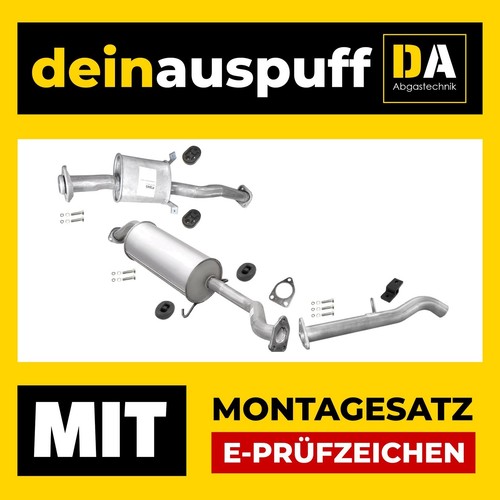 Auspuffanlage für mitsubishi - für,