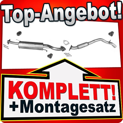 Auspuff für mitsubishi pajero - auspuff,