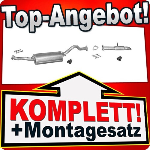 Auspuff für mitsubishi pajero - auspuff,