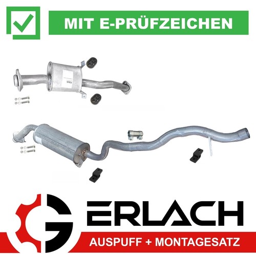 Auspuffanlage für mitsubishi - auspuffanlage,