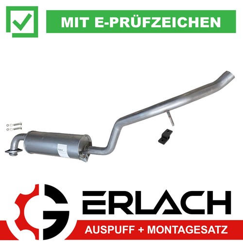 Endschalldämpfer für