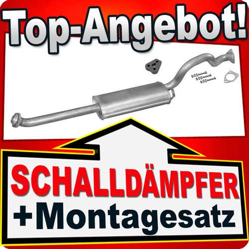 Mittelschalldämpfer für