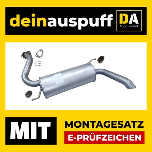 Endschalldämpfer für
